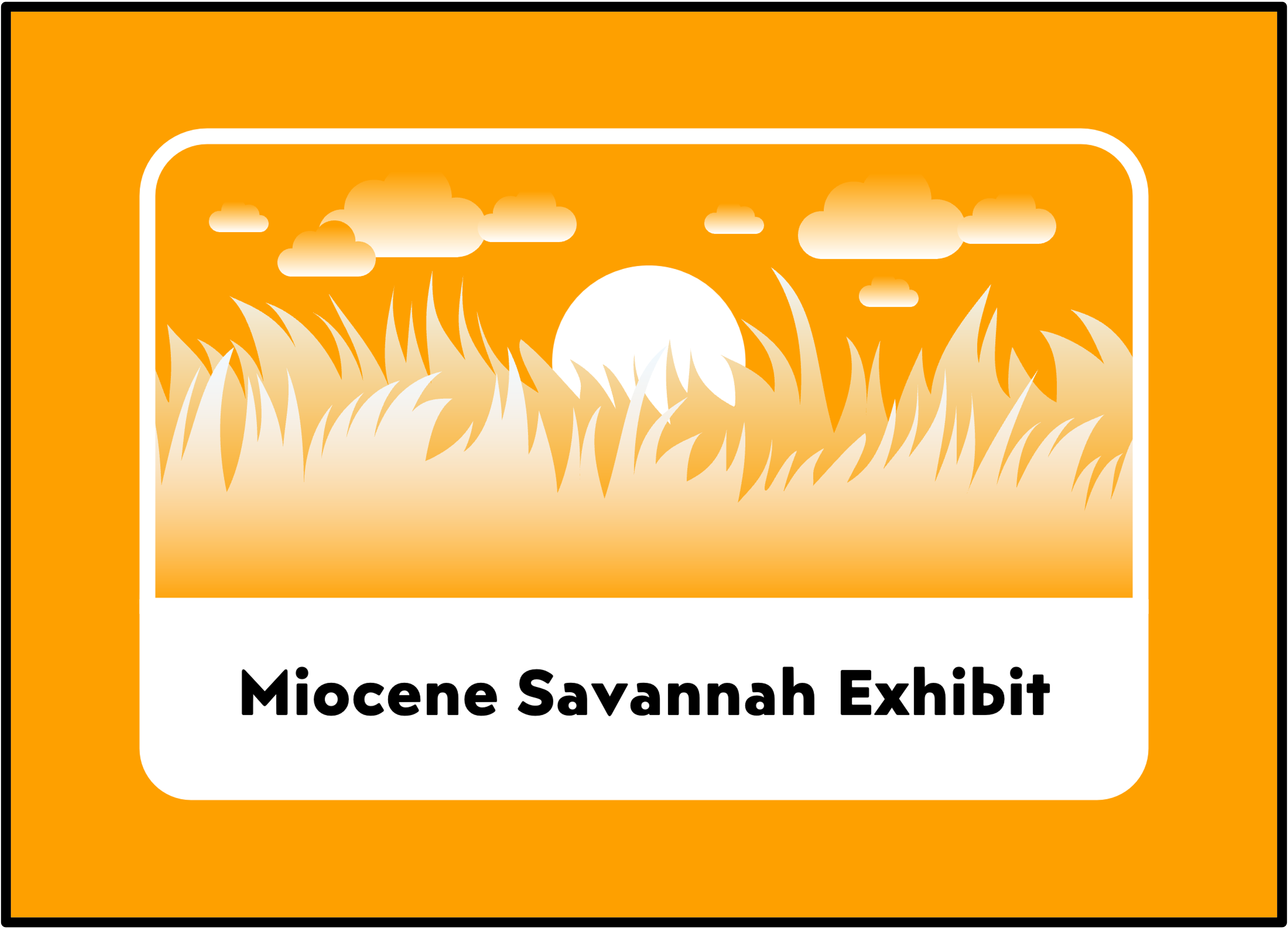 Specimania Exhibit Card - Miocene Savannah